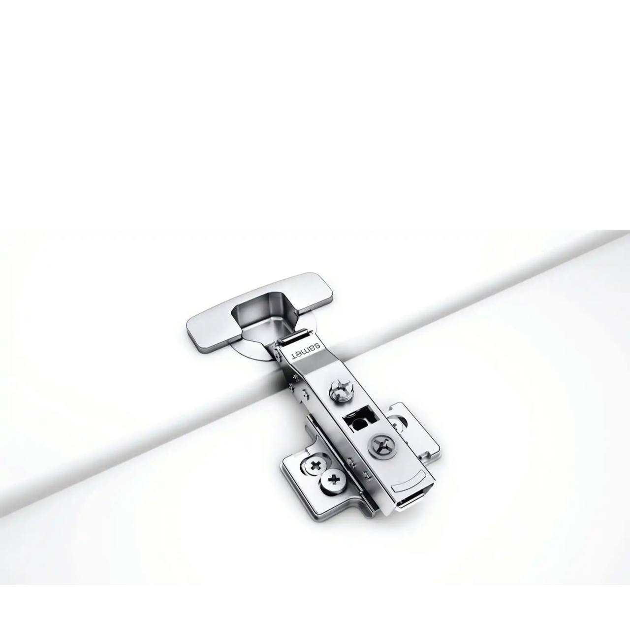 ПЕТЛЯ МЕБЕЛЬНАЯ MASTER ЧЕРНАЯ 0 ММ 48AX NI SOFT CLOSE - фото 2