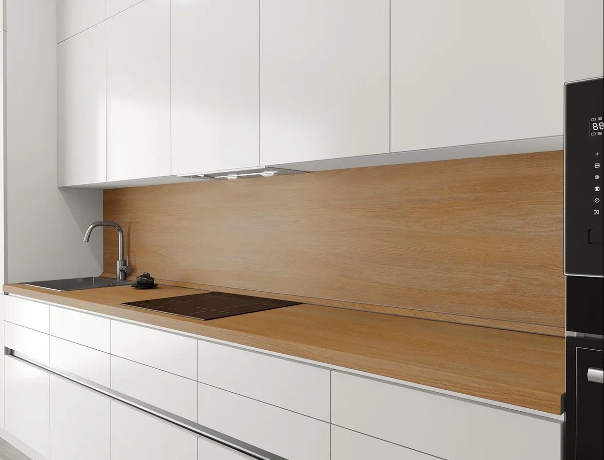 Столешница 3259/7 French Oak 3000х800х40 e1 завал 2х стор